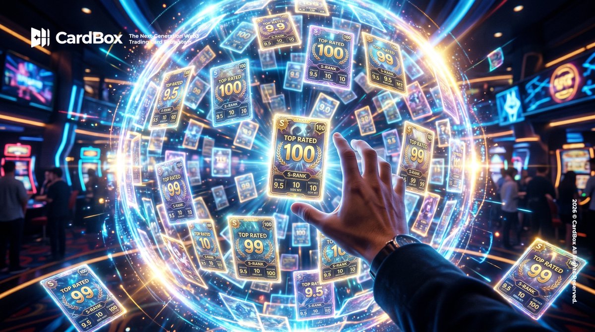 🃏1,000+ pieces of physical history, tokenized. 
We didn't just build a marketplace. We built the deepest liquidity pool for collectibles in Web3.🔗 
The Gacha engine is fully loaded.
#Liquidity #CardBox #TCG #RWA