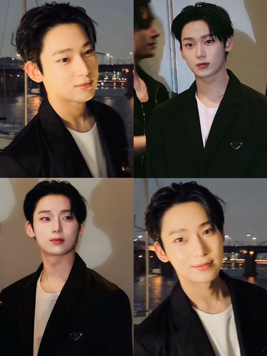 throwing back sunoo prada beauty 2024