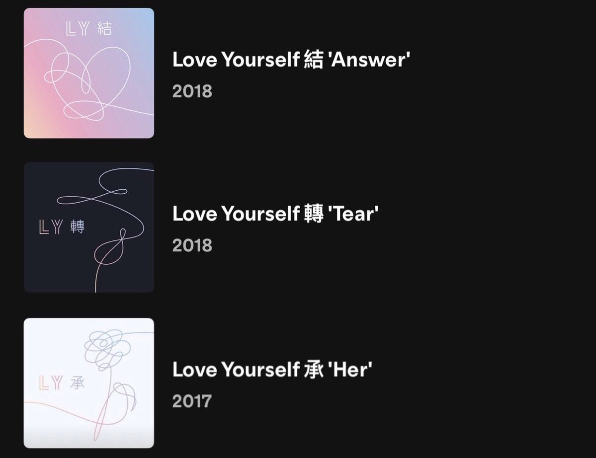 7forevers's tweet image. who would i be without these albums