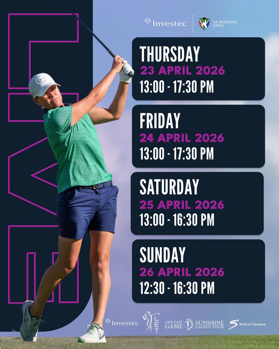 Investec SA Open tweet media