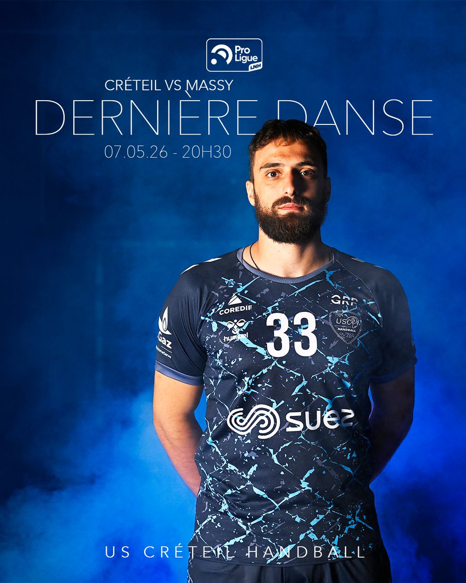 US Créteil Handball 🐏💙 tweet media