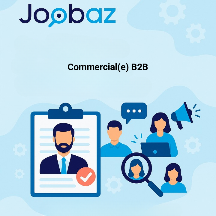 joobaz_maroc's tweet image. 🚀 Recrutement en cours !

🎯 Poste : Commercial(e) B2B
📍 Lieu : Casablanca, Casablanca-Settat, Morocco    
🔗 Postulez ici : joobaz.link/PifNl

#emploi #recrutement #job #joobaz