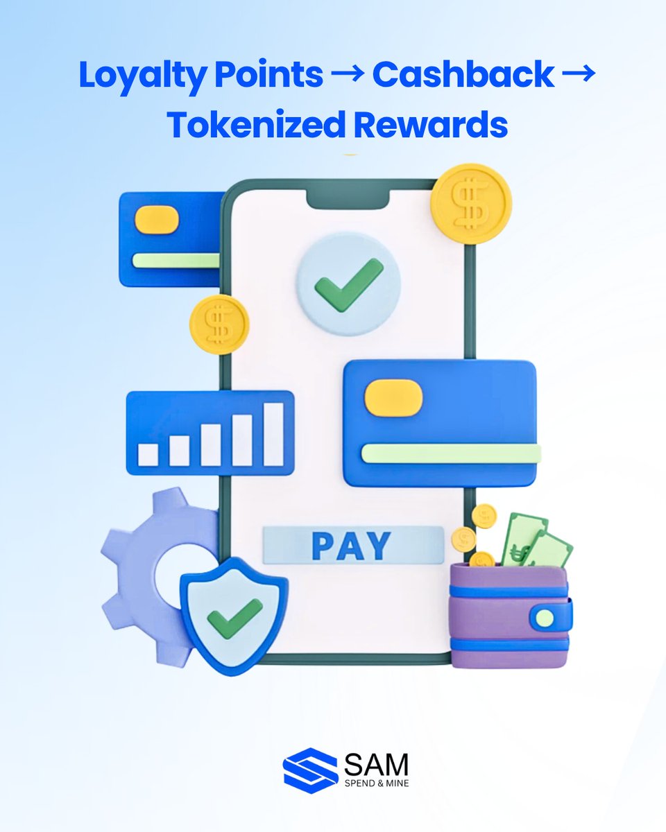 SAM Card | Spend & Mine tweet media