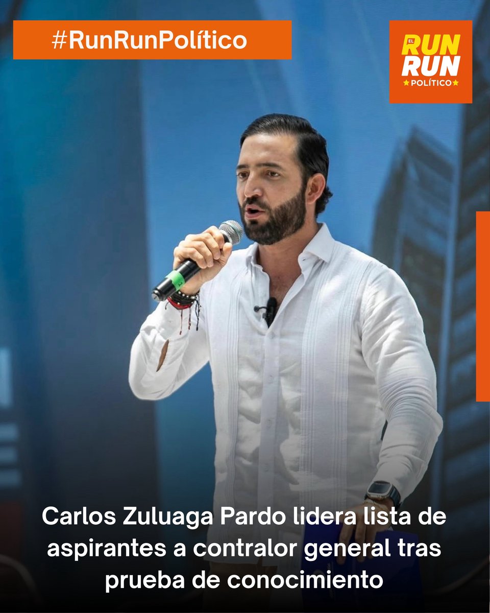#Política| Un primer filtro ya sacudió la carrera por la Contraloría. La prueba de conocimiento dejó nombres claros en la cima y ahora el pulso pasa al Congreso, donde se definirá quién manejará el control fiscal del país.

La Universidad de Cartagena publicó los resultados del