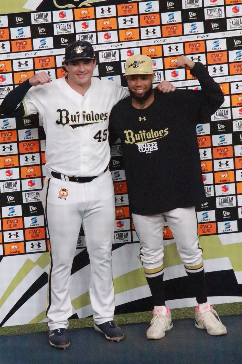 AJのようにこの先もオリックスを救う助っ人でございます
#シーモア
#エスピノーザ