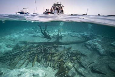 Chemystery_girl's tweet image. Chemical analysis of a Roman shipwreck shows it was recoated multiple times as it sailed the Adriatic, using different waterproofing materials by location. The findings help reconstruct its journey, maintenance, and environment. ⚓🔬 #Archaeology #Science