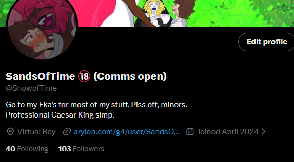 SandsOfTime 🔞 (Comms open) tweet media