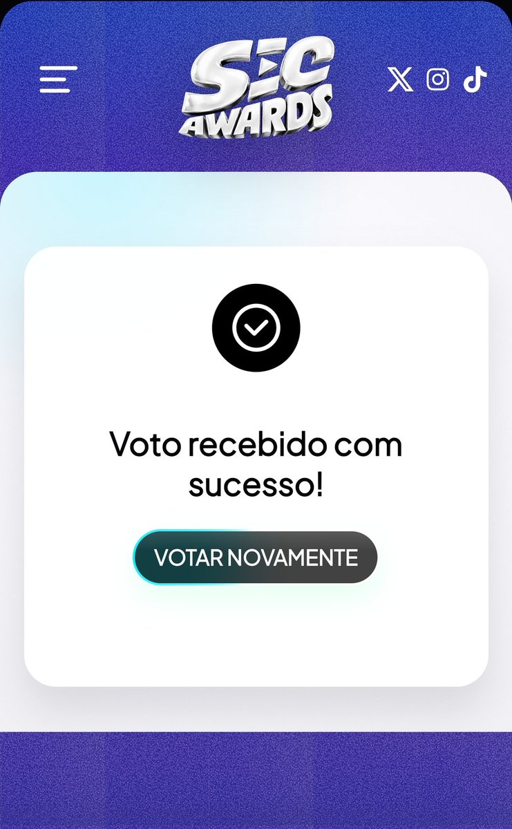 [VOTE #MONSTAX]

Monsta X nominations at the #SECAwards

• Best International Group
• Best International Album

For the next 3 days voting at these links will be worth 5x a normal vote!

‼️Unlimited voting

🔗seriesemcena.com.br/sec-awards-202…
🔗seriesemcena.com.br/sec-awards-202…

#Unfold