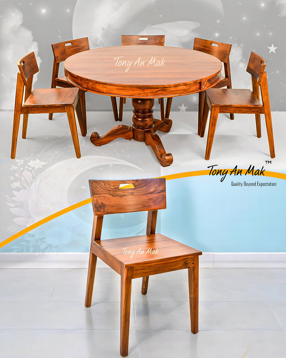 TONYANMAK's tweet image. Where conversations circle closer and comfort sits naturally. 🌿
Crafted in teak, designed to bring people together.

For further information or enquiries, please call or WhatsApp 📞 +91 96552 20300.

#TonyAnMak #diningtable #chairs #teakfurniture
#craftmanshipmatters♥️