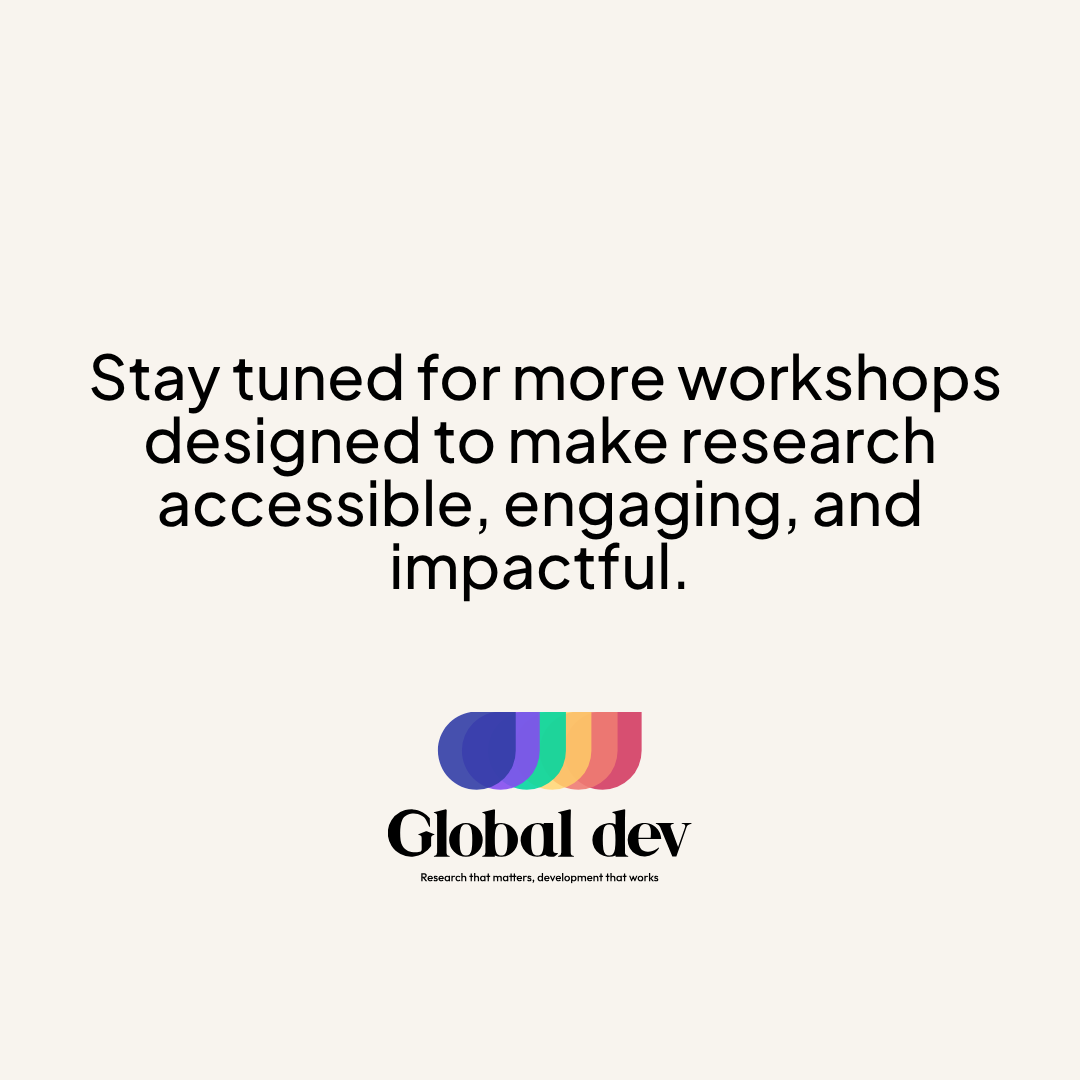 GlobaldevB's tweet image. ✍️ We’ve just kicked off our GlobalDev online #workshop series with a first session on #effective blog writing. Bringing together #researchers from around the world, the workshop delivered in English, French, and Spanish, focused on building confidence to start #blogging.

More