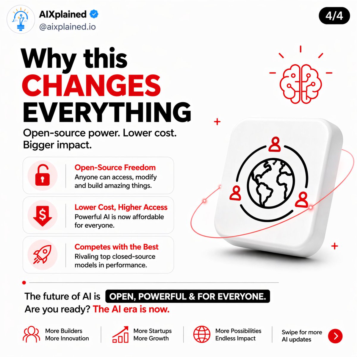 AXplained85600's tweet photo. DeepSeek-V4 is here, and it changes the AI game.
Open-source power, a 1M context window, and a cheaper way to build smarter tools.
This is not just another model drop — it is a big step toward AI that is faster, broader, and more accessible. https://t.co/m77X83jOV2