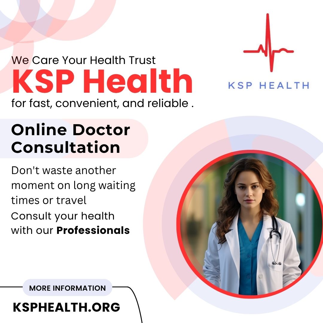 KSPHealth's tweet photo. #KSPHealth, you may consult knowledgeable #physicians from the convenience of your own home. You have easy access to quick, dependable, and hassle-free #onlineconsultations.

Forego the journey. Steer clear of lengthy lines. Receive professional treatment anywhere, at any time. https://t.co/KPOAhEMmhH