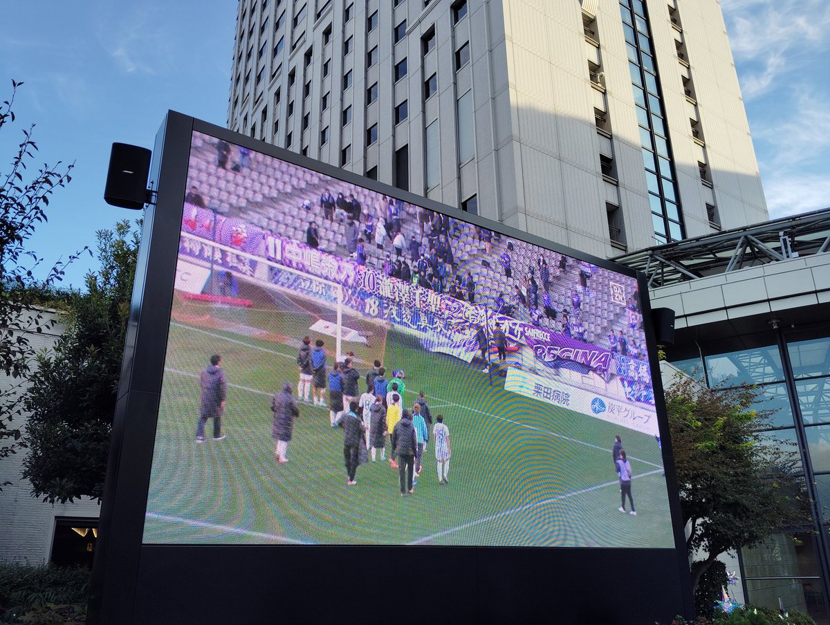 aigakusu's tweet photo. 明日、ピースウイングに行くけどアウェイのAC長野パルセイロレディース vs サンフレッチェ広島レジーナも見たいという方は、パセーラ6階スカイパティオ（広島市中区基町）で映像が流れます。
※司会の人とかいるわけでは無く映像が流れるだけです。
#サンフレッチェ広島レジーナ https://t.co/4y0gQ4b0Bb