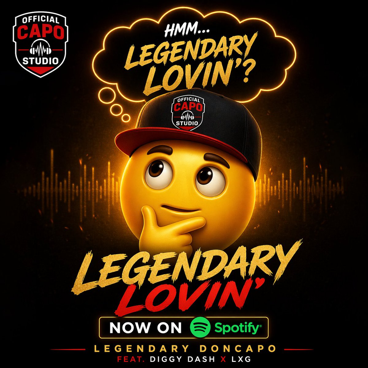 legendarydoncap's tweet image. Hmm… Legendary Lovin’? 🤔

Now LIVE on Spotify.

🎧 bit.ly/legendarylovin…

Don’t just stream it… experience it.

#LegendaryLovin #NowOnSpotify #takeit ❤️🖤🤍