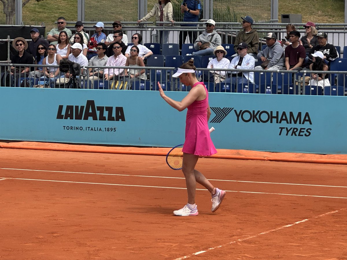 josemorgado's tweet image. Elise Mertens easily beats Alex Eala 6-2, 6-1 to reach the 3rd round in Madrid. 

Faces Pliskova on Sunday.