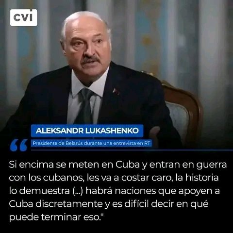 #CubaEstáFirme
#CubaVencerá
#CubaNoEstáSola
