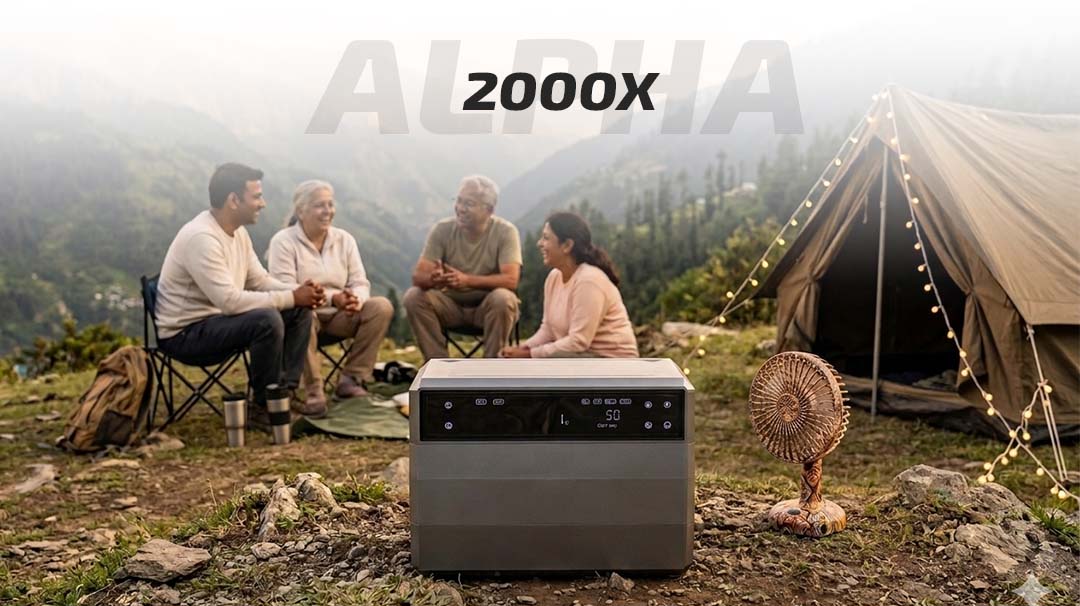 IndiaRefir76885's tweet image. Adventure powered by Alpha. 

Keep the vibes high and your gear charged, no matter how far off the grid you go. Whether it's a family getaway or a solo trek, the 2000X ensures you never run out of power.

#portablepower #campinglife #offgrid #outdooradventure #alpha2000x
