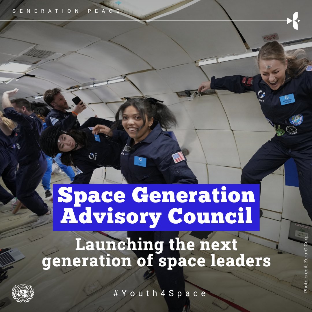 SGAC's tweet image. 🇺🇳🌍🤝
@‌UN @‌GlobalGoalsUN
un.org/en/peace-and-s…

#Youth4Space #SGAC #UnitedNations #ECOSOC #SpaceLeadership #ActNow #YouthLead