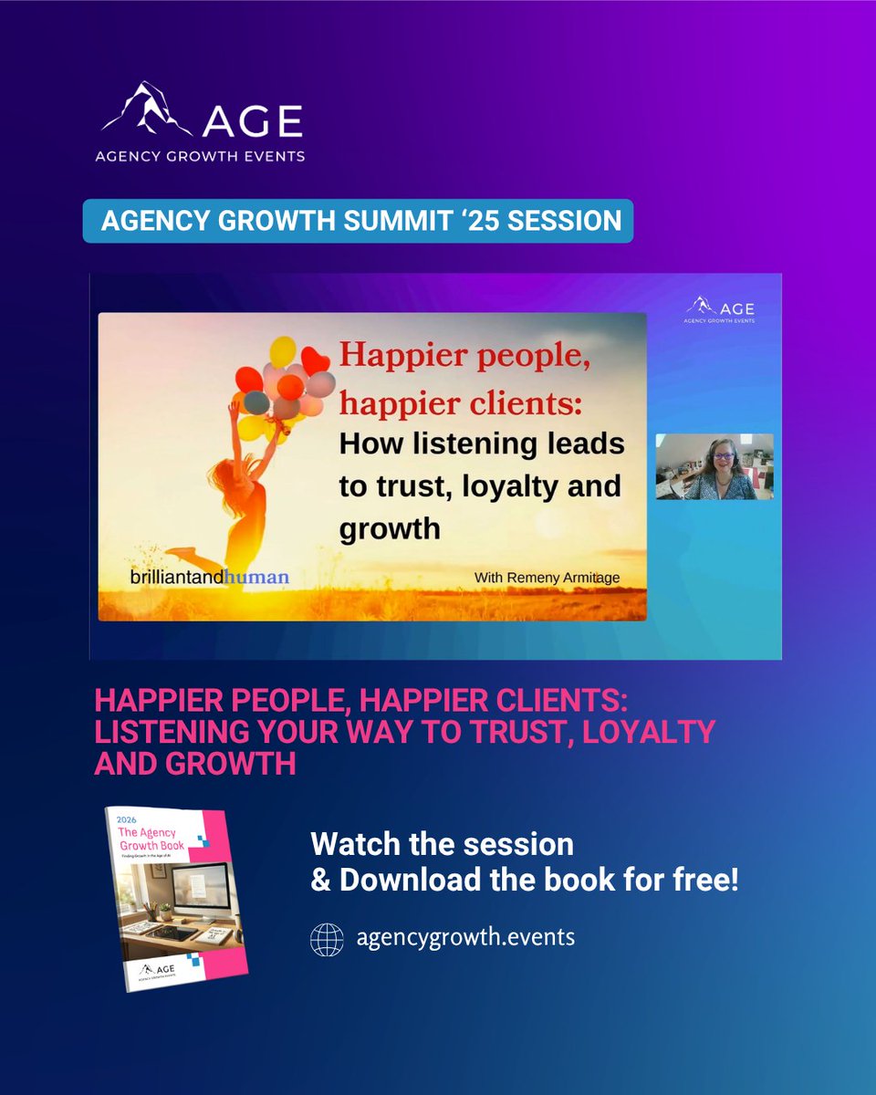 Agency Growth Events tweet media