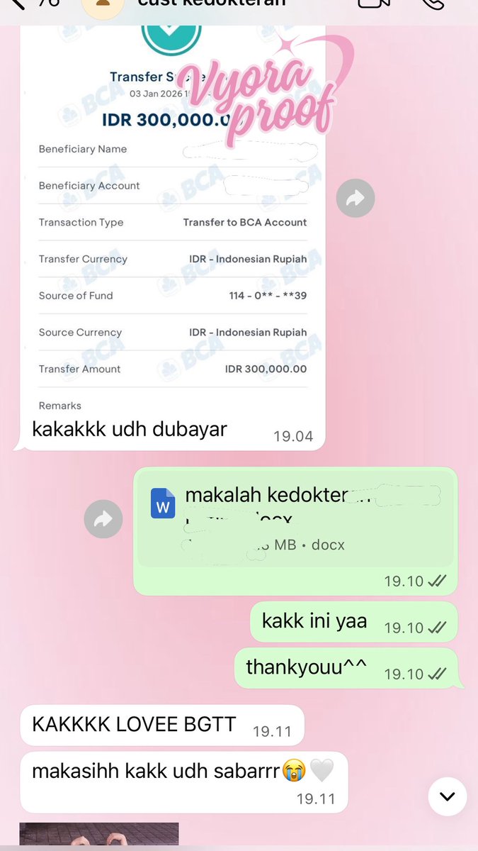 Joki Skripsi & Tugas || vyoraa 𐙚 tweet media