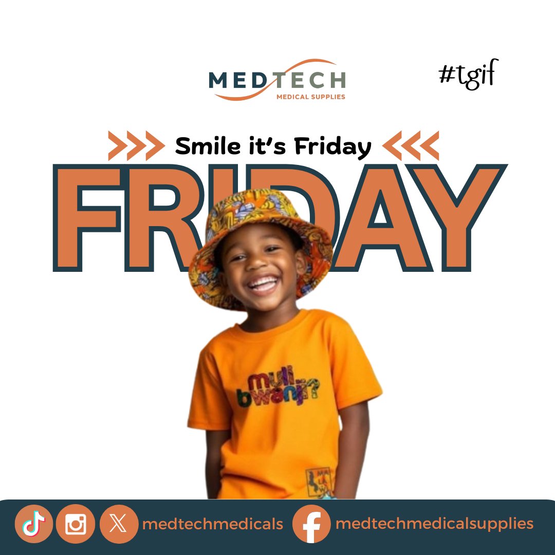 medtechmedicals's tweet image. Smile—it’s Friday! 😊✨

Let the stress go and welcome the weekend with good vibes and a happy heart.

#SmileItsFriday #TGIF #FridayMood #WeekendVibes #GoodVibesOnly #HappyMoments #FridayFeeling #StayPositive #oluwa_judie #janiceproperties #africanfolktalesfromehi #followers