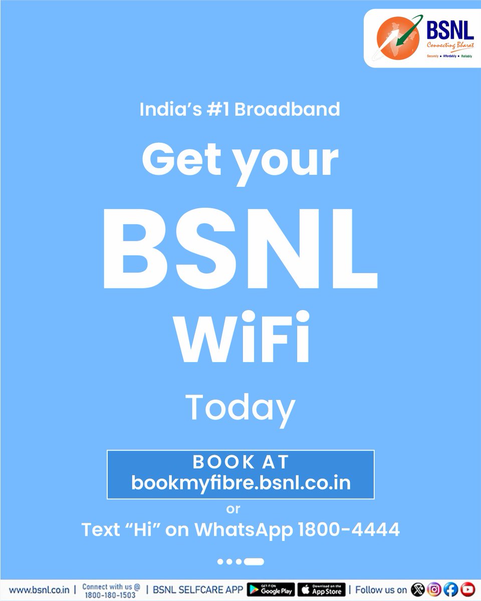 BSNL India tweet media