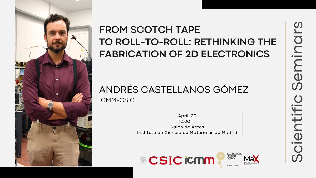 Instituto de Ciencia de Materiales Madrid - CSIC tweet media