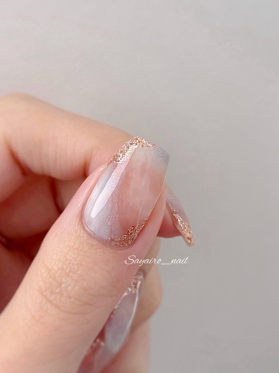 sayairo_nail's tweet photo. 🌸☁️ https://t.co/RwxFgevrGz