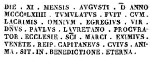 alberto_sanavia's tweet image. #25aprile 1352, #Venezia: provveditore in Dalmazia nel 1348, Paolo #Loredan è nominato Procuratore di S. Marco. Inviato a Cipro, tratterà con successo la pace tra Carlo IV e il re d’Ungheria. Morirà nel 1364 e sarà sepolto a S. Maria dei Servi