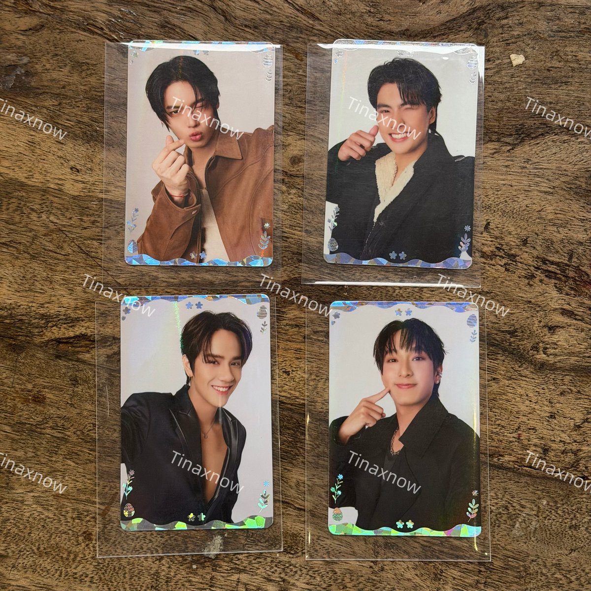 tinaxnow's tweet photo. WTS : Secret card Collection Pop-up Tokyo 2026

Price : Win 1300 / Ohm 1200 / Nanon 1500 / Chimon 1100

#GMMTVPOPUPSTOREINTOKYO2026
#ตลาดนัดGMMTV
#ตลาดนัดวินเมธวิน
#ตลาดนัดโอมภวัต
#ตลาดนัดนนน
#ตลาดนัดชิม่อน https://t.co/1zuwyv1yzw