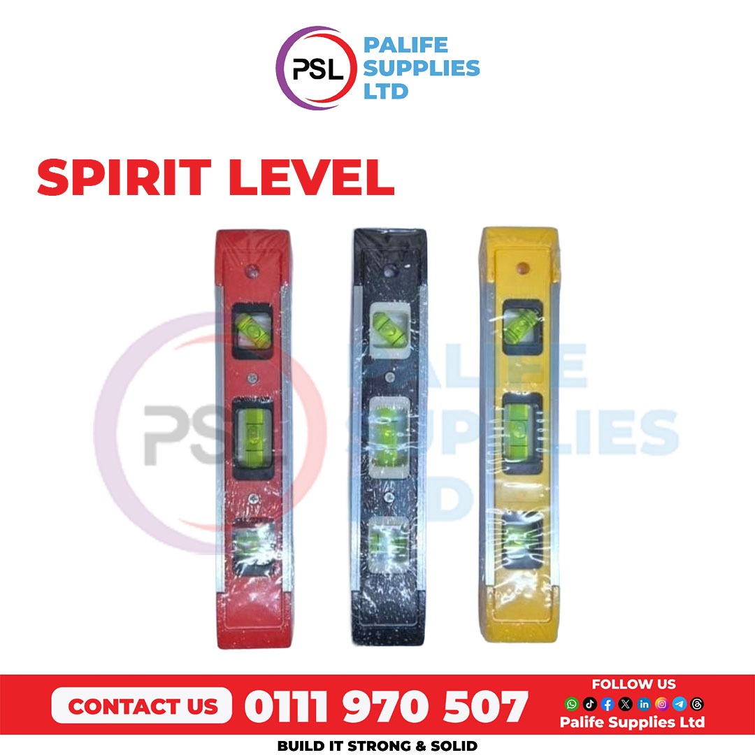 PalifeSupplies's tweet image. Precision shouldn't be a luxury. Whether you're a professional contractor or a weekend warrior, our spirit levels ensure your projects stay on the straight and narrow. 🛠️ Quality tools for quality results.

#PalifeSupplies
#Construction
#Hardware
#HandTools
#Engineering