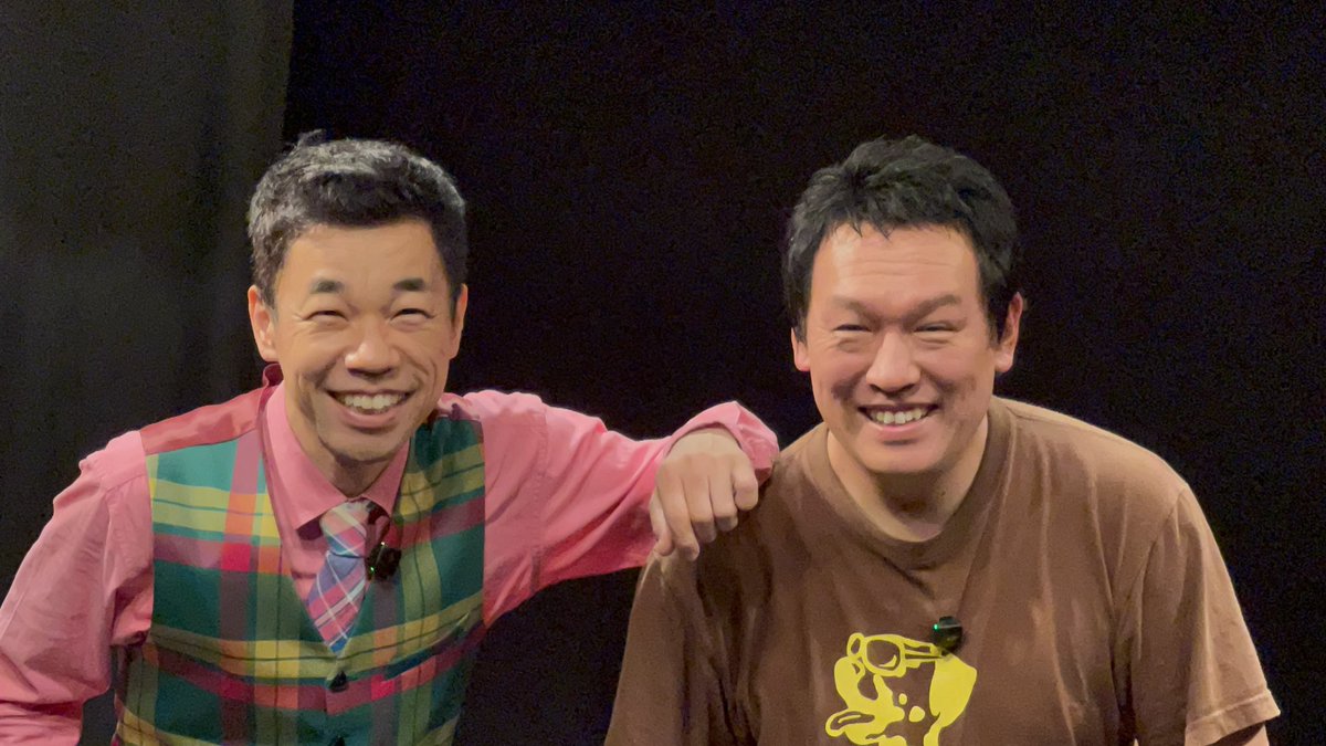 今日も面白かったぜCOWCOWさんの下北沢の怪しい集まり。
細かいの入れたら今まで何百本ネタを見て笑わせてもらったんだろう。
多田さん、色々こだわり強いんですね。
善しさんは今日の新ネタのアクシデント？面白かったです。

#COWCOW
#下北沢の怪しい集まり
#33周年
#81歳まで頑張るらしい