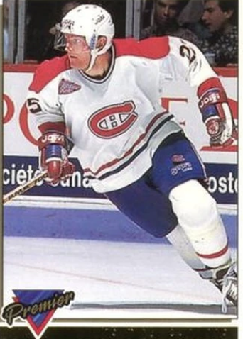 StuCowan1's tweet image. THIS DATE IN #HABS HISTORY
April 24, 1993: Vincent Damphousse, Gary Leeman and Benoît Brunet scored goals and Patrick Roy made 25 saves in 3-2 win over the Quebec Nordiques in Game 4 to even Adams Division semifinal series 2-2. Canadiens would go on to win series in six games.