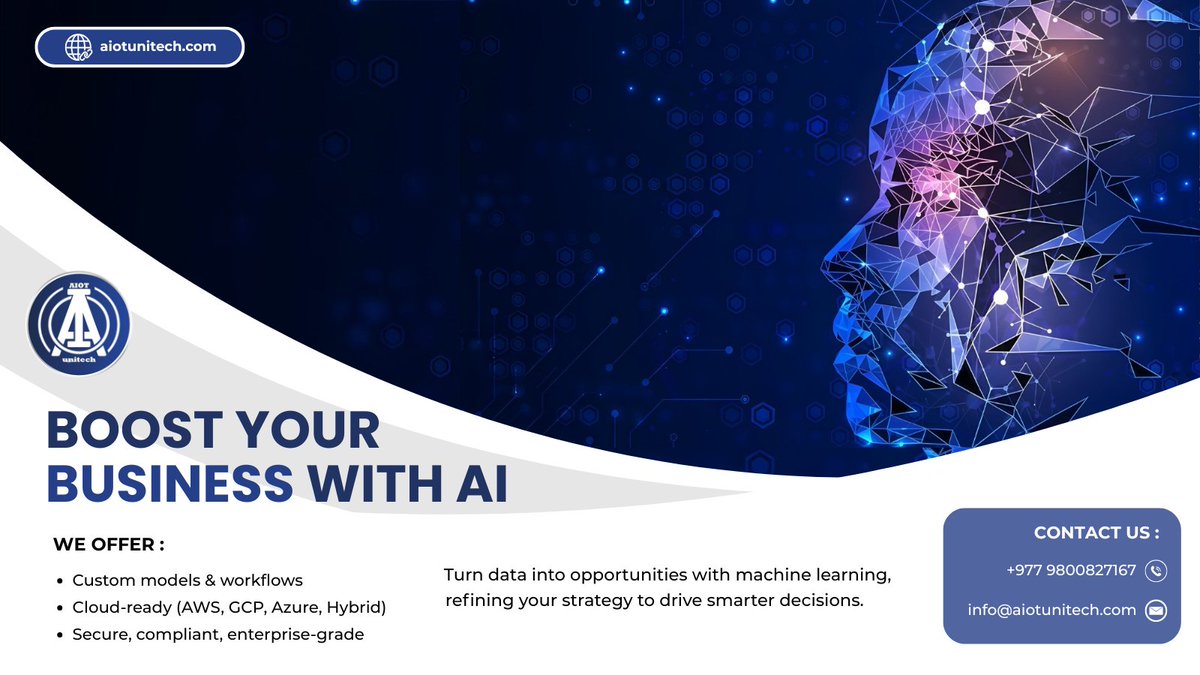 aiotunitech's tweet image. Turn ideas into clean, modern 3D visuals.
AIOT Unitech delivers high-quality design and product rendering to help your brand stand out.

🌐 aiotunitech.com
✉️ info@aiotunitech.com
📞 +977 9800827167
#aiotunitech #3drendering #graphicdesign #softwarecompany #nepal