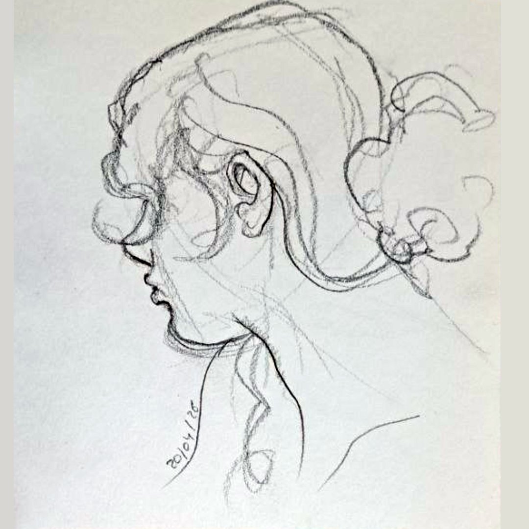 tayete's tweet photo. #sketchbook #drawing #figurativeart #dibujo #figurativedrawing #dailydrawing https://t.co/DTKjU4U2Bc