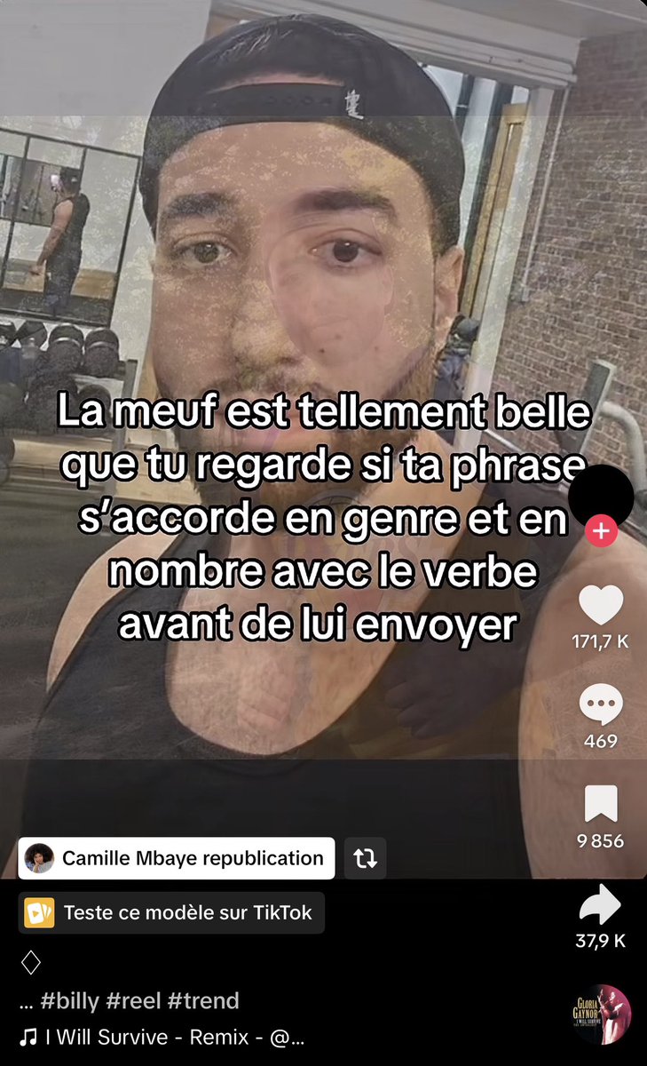 Le plus drôle dans cette trend c’est qu’ils aient choisi billy