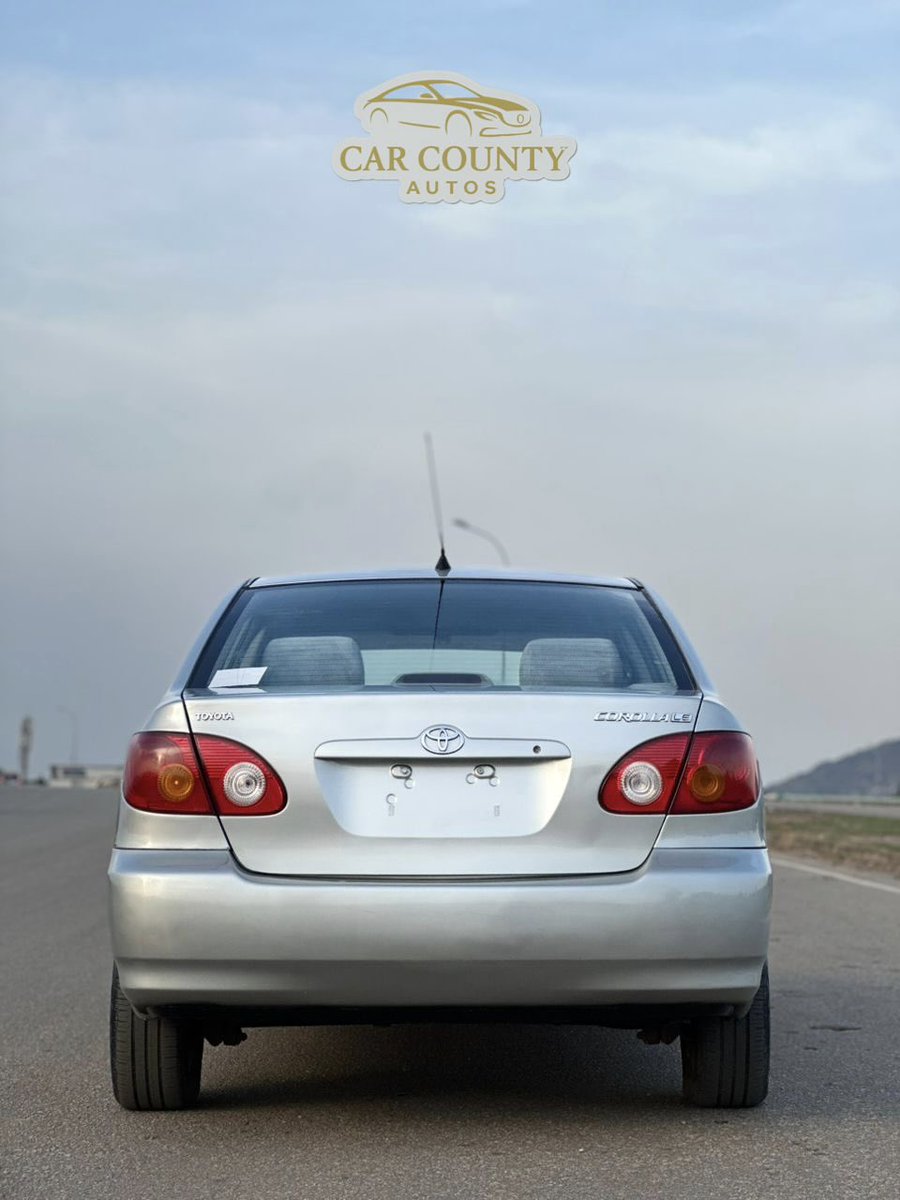 CarCountyAutos's tweet image. 🚨 HOT DEAL 🚨
2004 TOYOTA COROLLA LE 🔥

💰 ₦5.2M | 📍 Abuja
Belgium Grade • Super Clean ✨
Engine • Gear • AC 💯
Clean Body &amp;amp; Interior
Automatic Drive • Buy &amp;amp; Drive 🚗💨
Nationwide Delivery 🚚

📞 07016794744

#ToyotaCorolla #CorollaLE #AbujaCars #CarDeals #CarCountyAutos