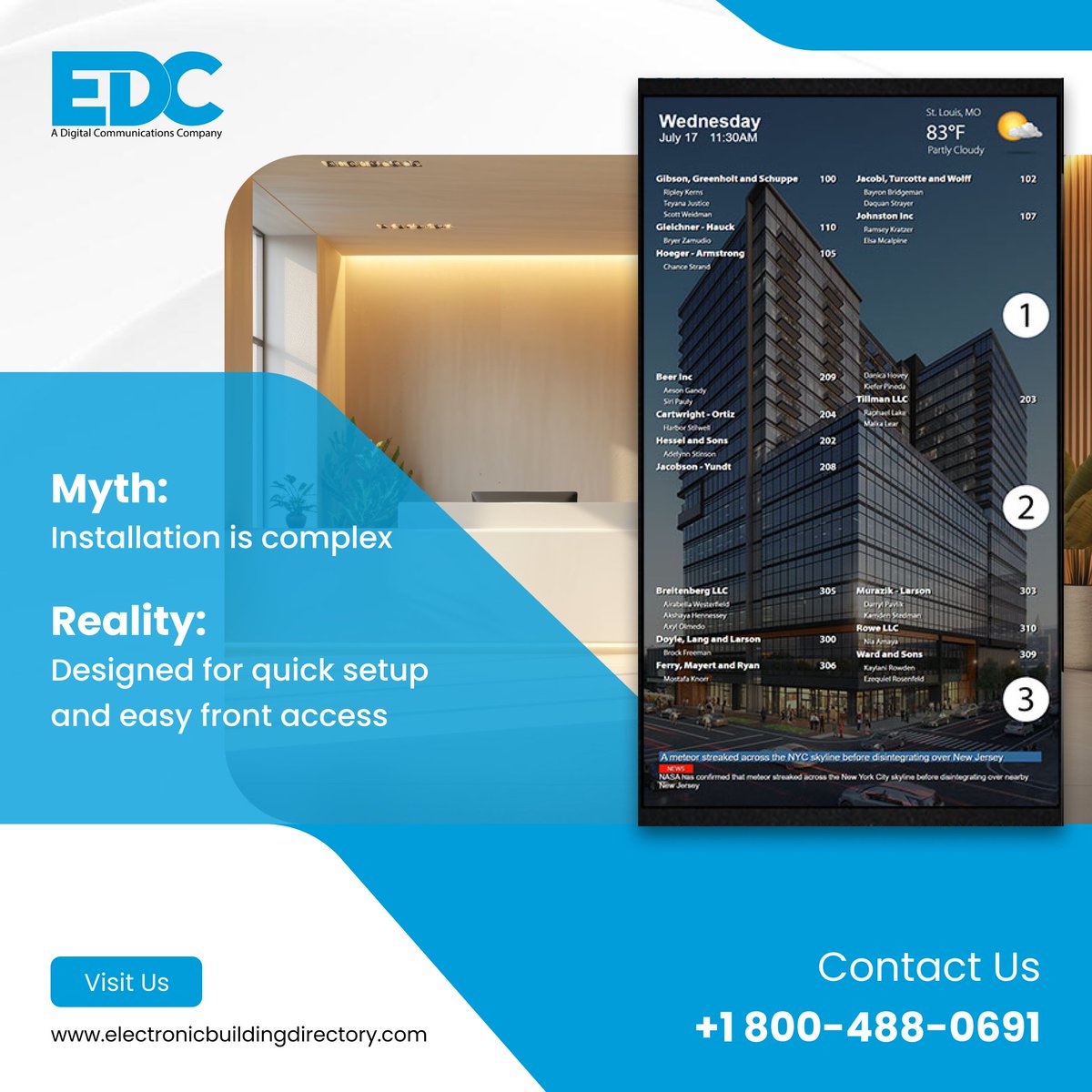 marketingedc35's tweet image. Surface mounts aren’t the problem bad design is.
NANO delivers clean, low-profile installs with easy front access and real performance. 
No clutter.
No complications. 
20% OFF for a limited time.

👉 Explore NANO Solutions

#DigitalSignage #SmartBuildings #Wayfinding #PropTech