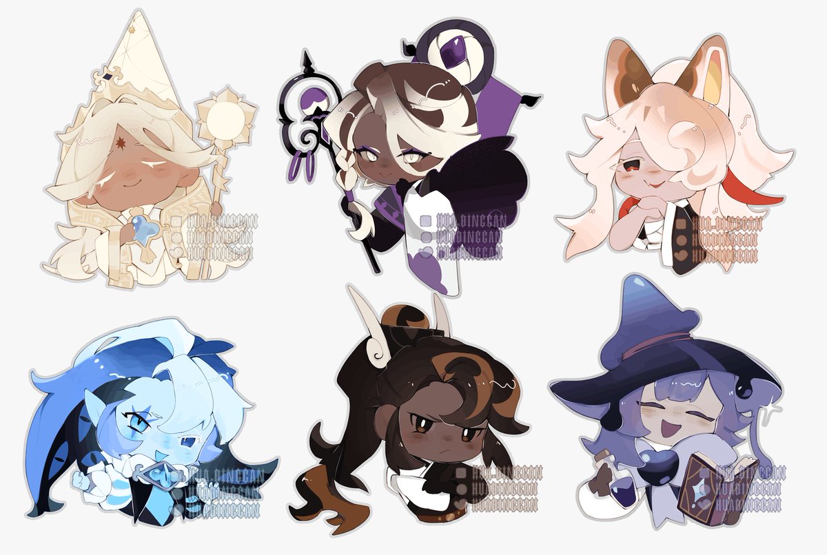 huabinggan's tweet image. All of my favorite crk character as emotes eheh #crk #vgen #clipstudiopaint #purevanilla #shadowmilk #shadowvanilla #affogato #caramelarrow #prunejuice #manju #emotes