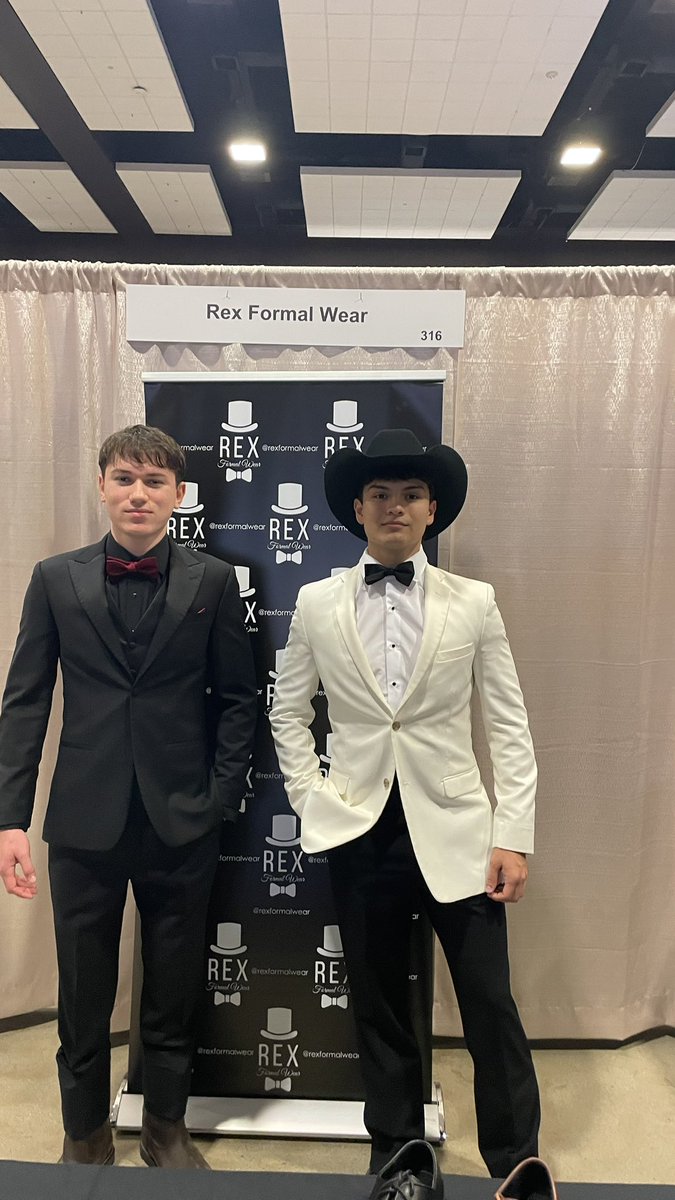 Rex Formal Wear tweet media