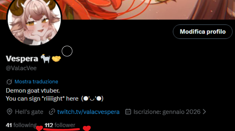 Vespera 🐐🤝 tweet media