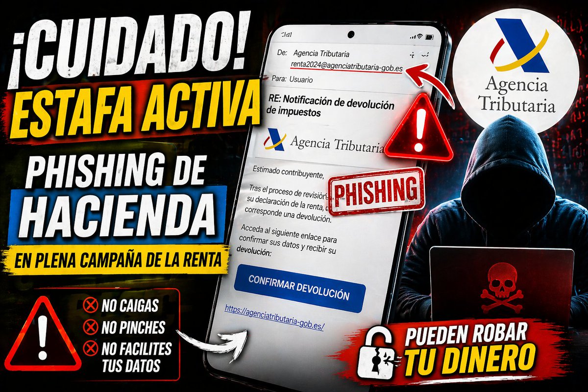 Integratics's tweet photo. Nuevo Noticiario de Ciberseguridad en https://t.co/4IdbI5VLWY. Hablamos de:

 - Alerta: Infectan tu equipo aprovechando la campaña de la Renta
 - Apple rompe definitivamente con Intel

https://t.co/vAAIyUrI6i https://t.co/YcEDKnIUqb