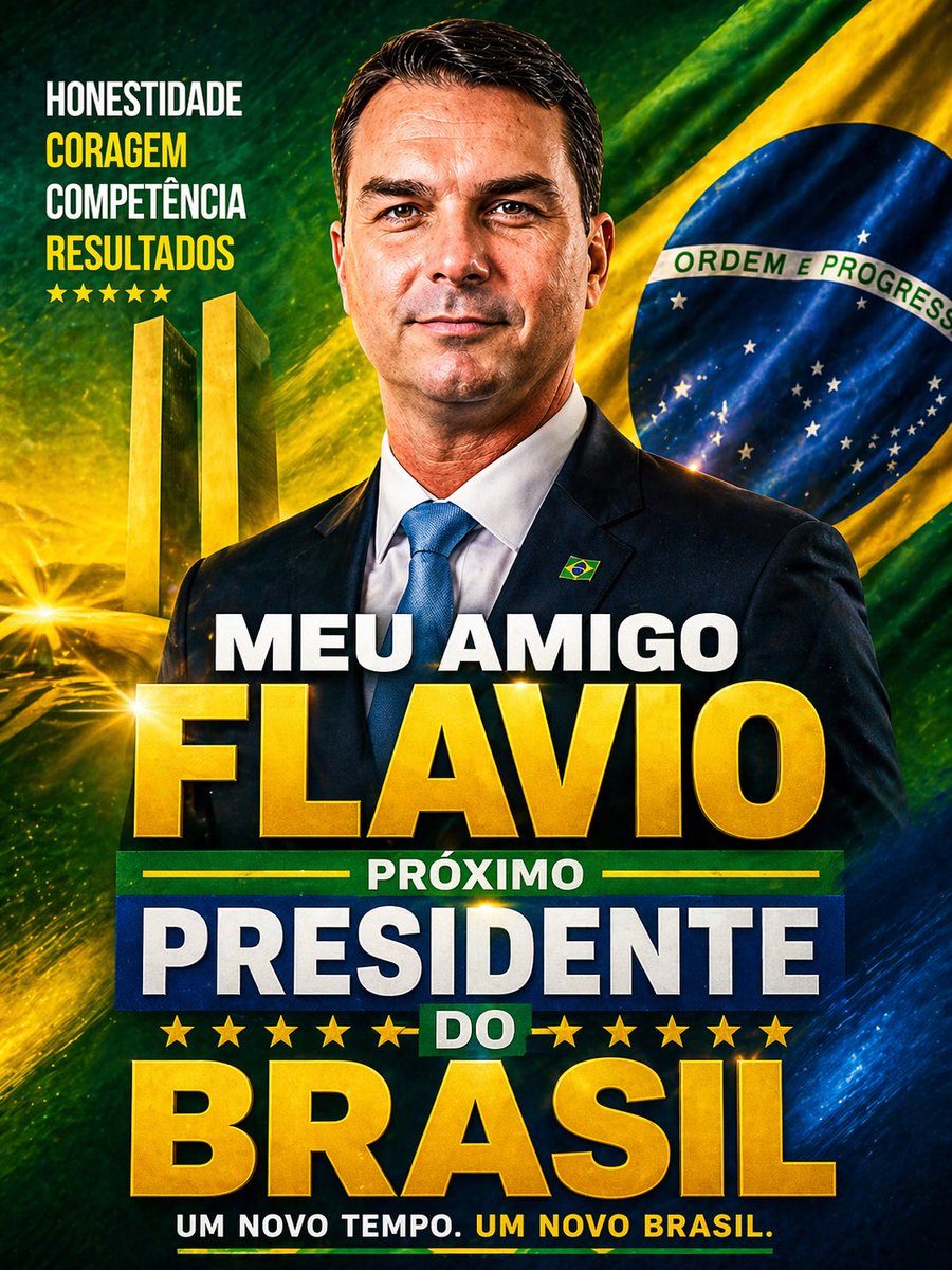 MEU AMIGO FLÁVIO <a href="/FlavioBolsonaro/">Flávio Bolsonaro</a> não é projeto de poder, é projeto de Brasil💚💛🇧🇷
Chega de vaidade, de joguinhos e de decisões que confundem quem está na base. 
O momento exige firmeza, lealdade e compromisso real com o país.
2026 não tem espaço para erro nem para EGO.
Ou