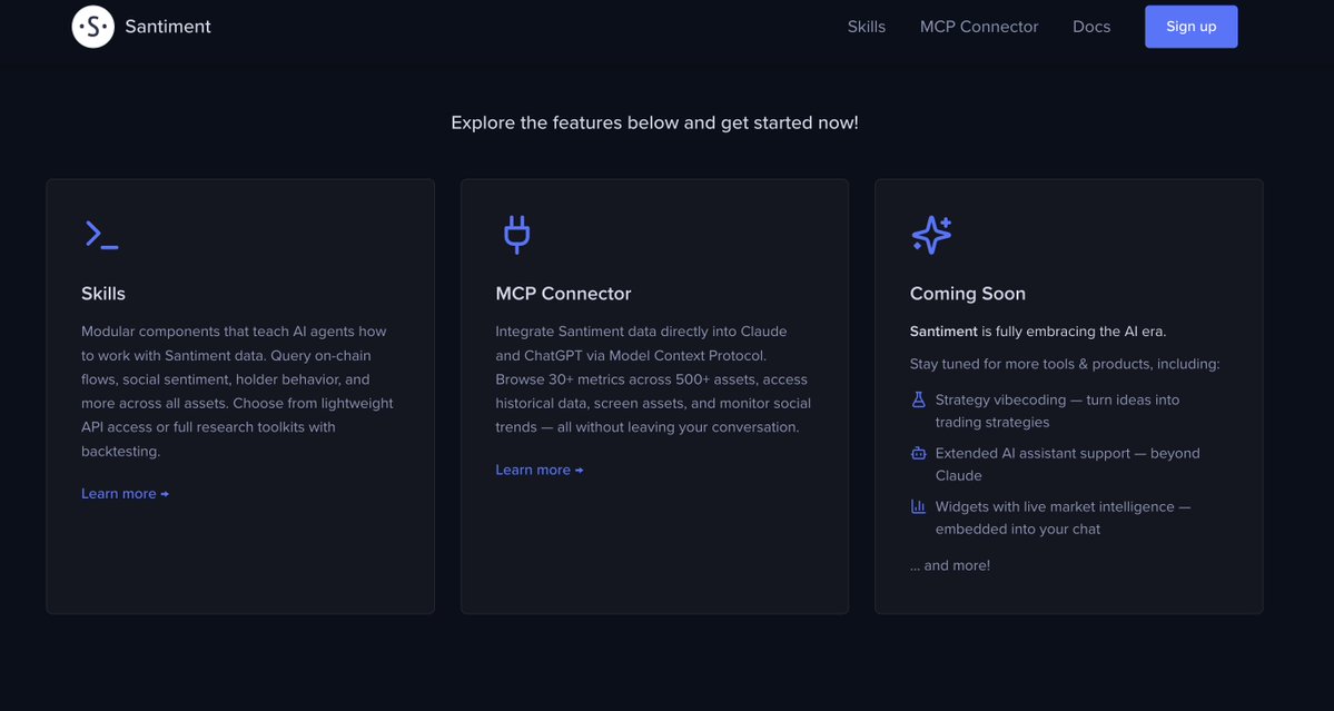Mindraak's tweet image. 🏗️ Sami budujemy system który monitoruje najcenniejsze metryki on-chain @santimentfeed — wczesne, niewidoczne ruchy kapitału pojawiają się teraz bezpośrednio na Telegramie.
 Bez płatnych grup, bez opóźnień.        

Ten wpis powstał automatycznie.👇

 🧐 #LINK, #ARB, #QNT i kilka