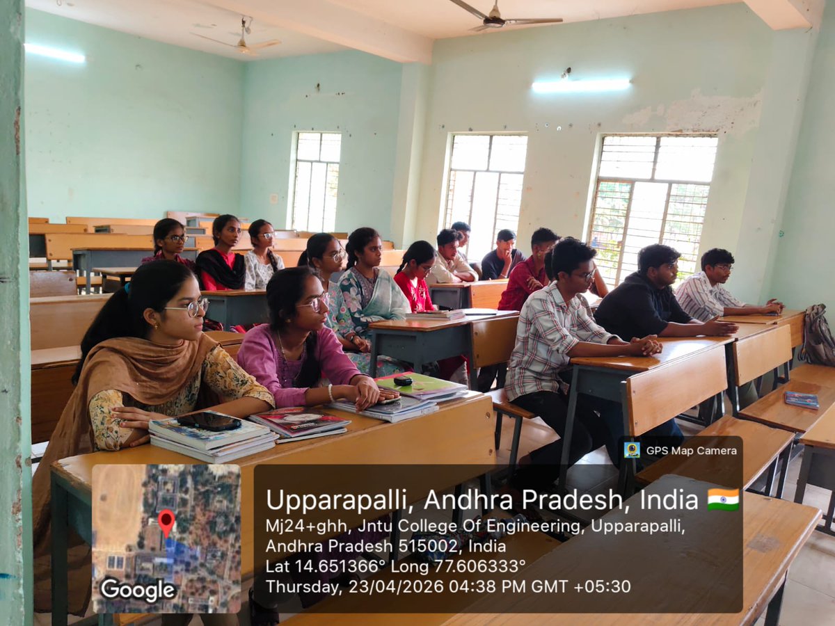 NJntua's tweet photo. JNTUA NSS participated in the Bharat Environment Program – A Bharat Sustainable Campus Mission 2026.

Conducted a seminar and pledge on sustainability awareness for a greener future. 🌿

#BharatEnvironmentProgram #ResearchHeightsFoundation #EPTRI #JNTUA #NSS https://t.co/iKdrx7PRTC