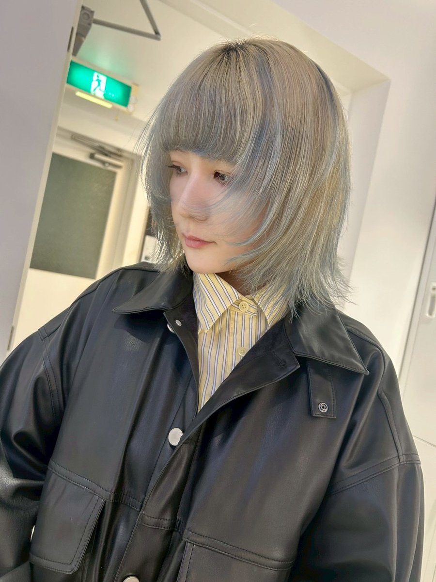 ライブ前に少し青足してもらった〜〜 嬉しい❣️