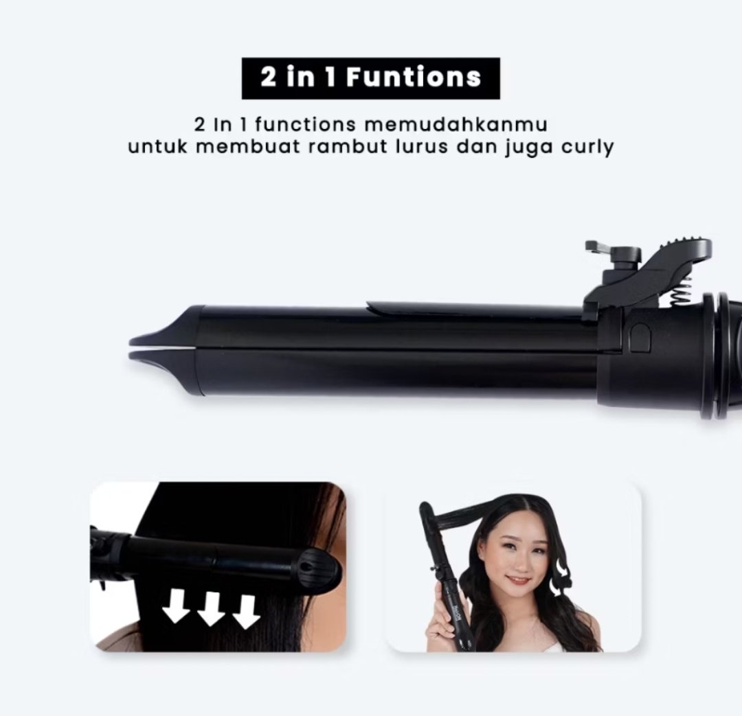 someflowars's tweet photo. WTS catokan 
hair on seratin 2in1 | hair revolution automatic curler | curly n straight

masih mulus lus bgt, dipakai dua kali doang, box lengkap.

 real pict di dm ya, soalnya masih disimpen.
250 nego yuk
bisa oren, dom jkt https://t.co/PBLfGNmSpQ