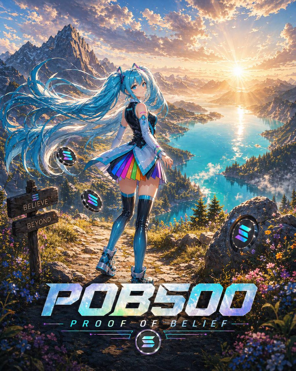 Proof Of Belief Index 500 tweet media