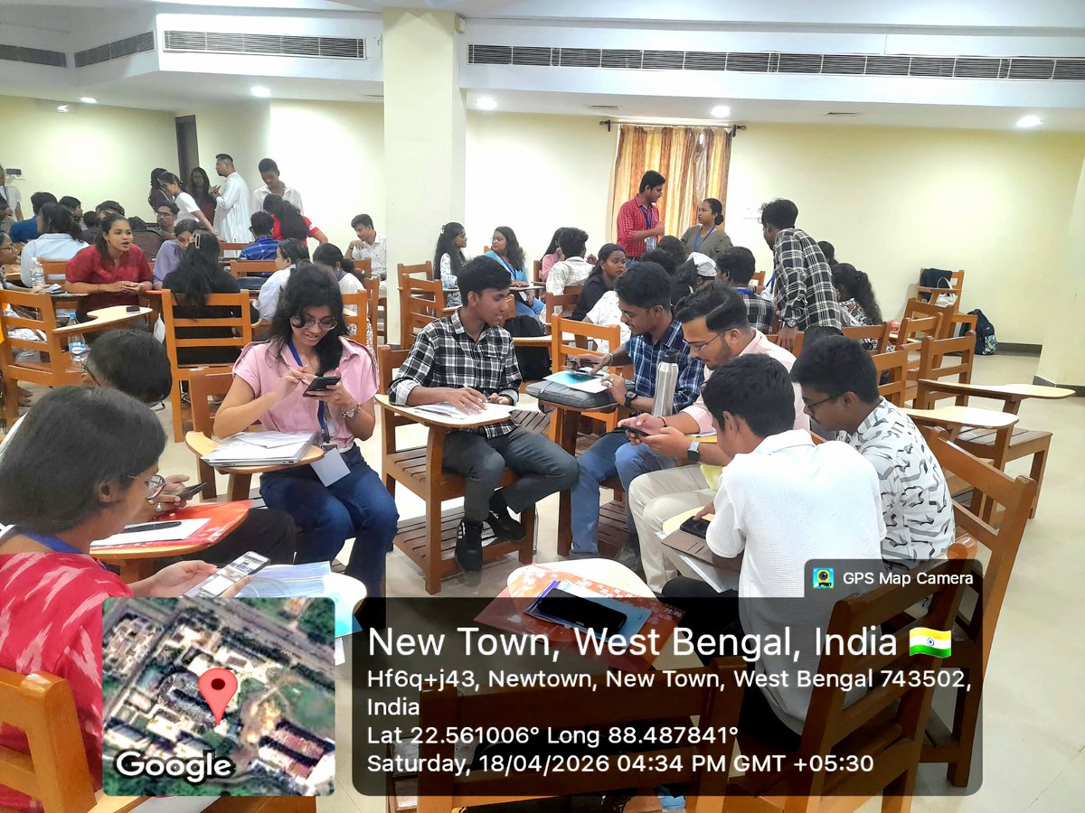 DeepDas890's tweet photo. Attended AICUF at St. Xavier's University, Kolkata
Theme: Gen Alpha → Zen Alpha (Al age)
Built connections, learned beyond classrooms & grew with Team Gen Godot 🚀
#AICUF #Growth #Learning #seminar #compition https://t.co/AxrEE3fz3h