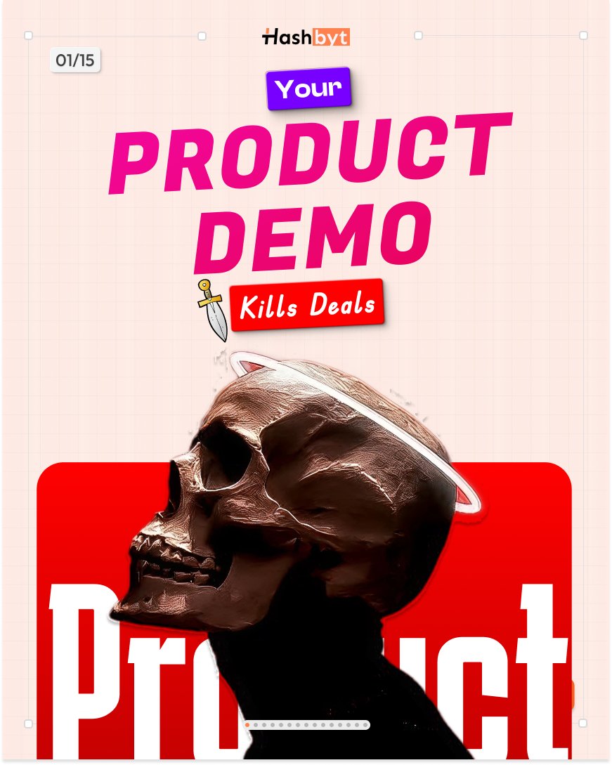 hashbyt's tweet image. Your product demo may be killing deals.

Not because it lacks features.
Because it lacks trust.
#SaaS #B2BSales #ProductDemo